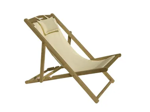 VENEZIA - Folding teak deck chair _ Il Giardino di Legno